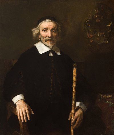 Portrait of the Dyke Reeve Dirck van Os by Rembrandt van Rijn